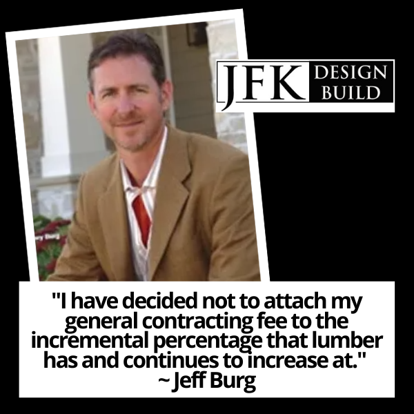 Quote from Jeff Burg.
