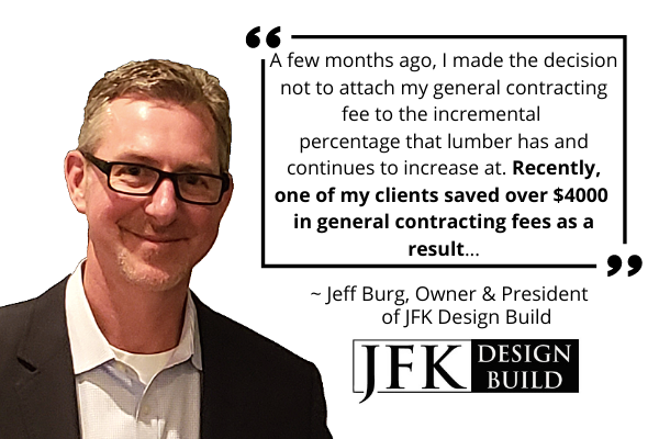 Quote from Jeff Burg.